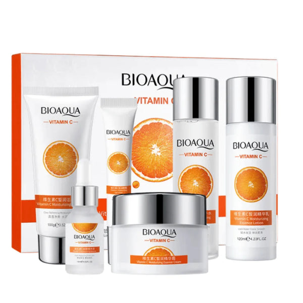 Bioaqua Vitamin C Facial Care Set - 6pcs